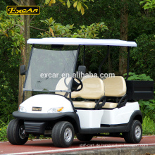 EXCAR 4 Sitzer elektrischer Golfwagenpreis mit Frachtgolfauto elektrischer Golfbuggy